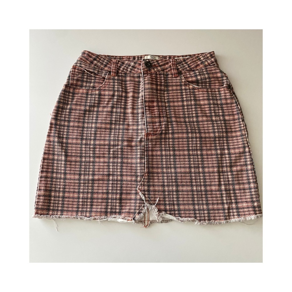 Cotton On Multicolor A Line Mini Skirt size 6